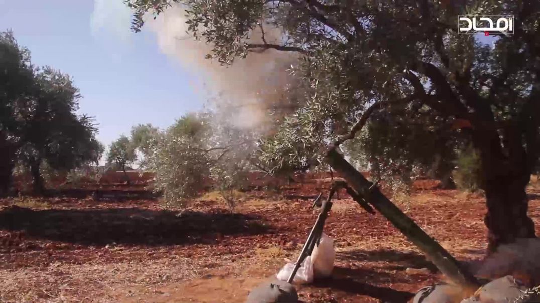 استهداف نقاط ميليشيات الاحتلال الإيراني على محور بلدة ميزناز غرب حلب بقذائف الهاون عيار 160